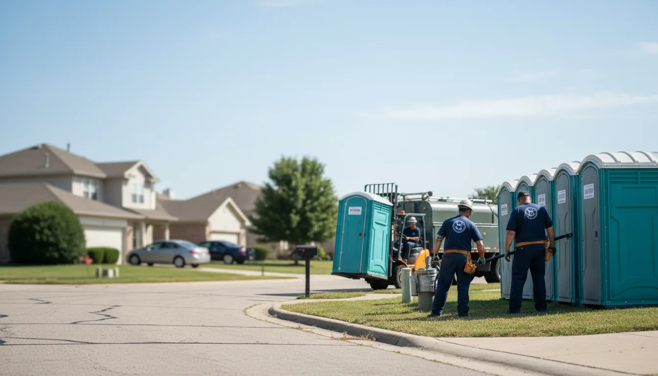 Porta Potty Rental in De Queen, AR near me
